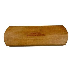 Vintage Griffin Shinemaster Shoe Shine Brush Polish Wax Footwear Wooden